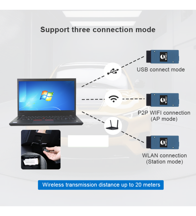 VCM3 diagnostic inerface for Ford/Mazda, it support CAN FD and compatible with origianl software driver.