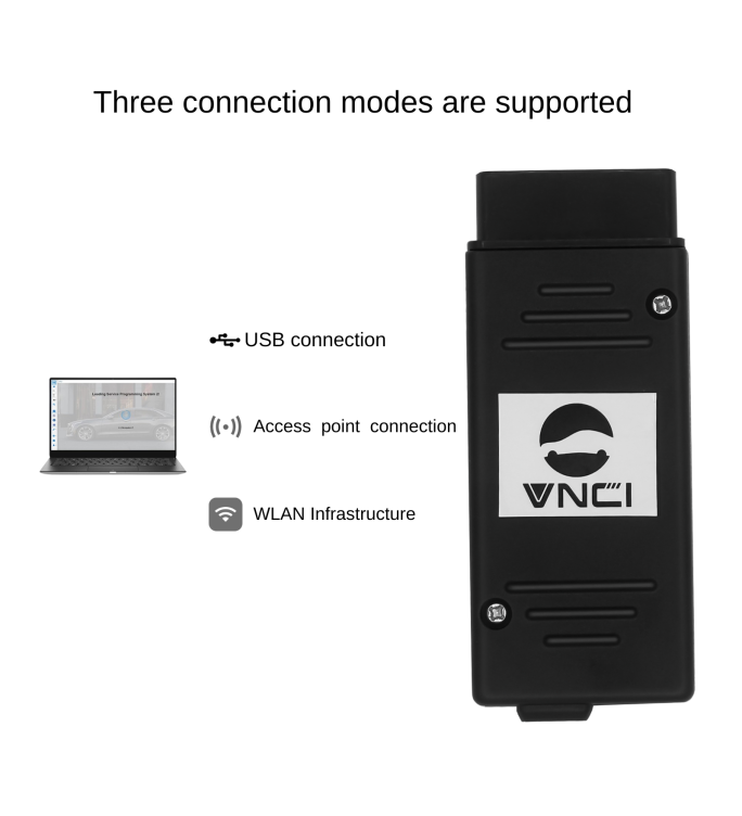 VNCI MDI2 Multiple Diagnostic Interface Scanner, Supports USB/WiFi/WLAN connection and compatible with all G-M Software, CAN FD Protocol